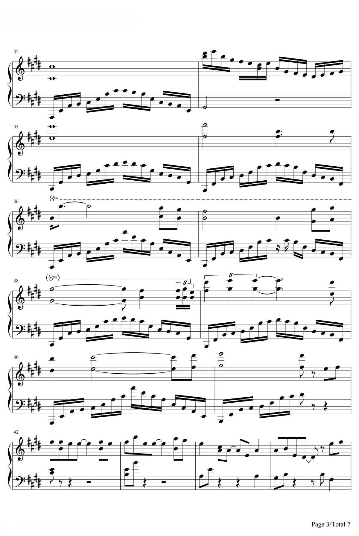 【我心永恒】的钢琴谱简谱 – Celine Dion
