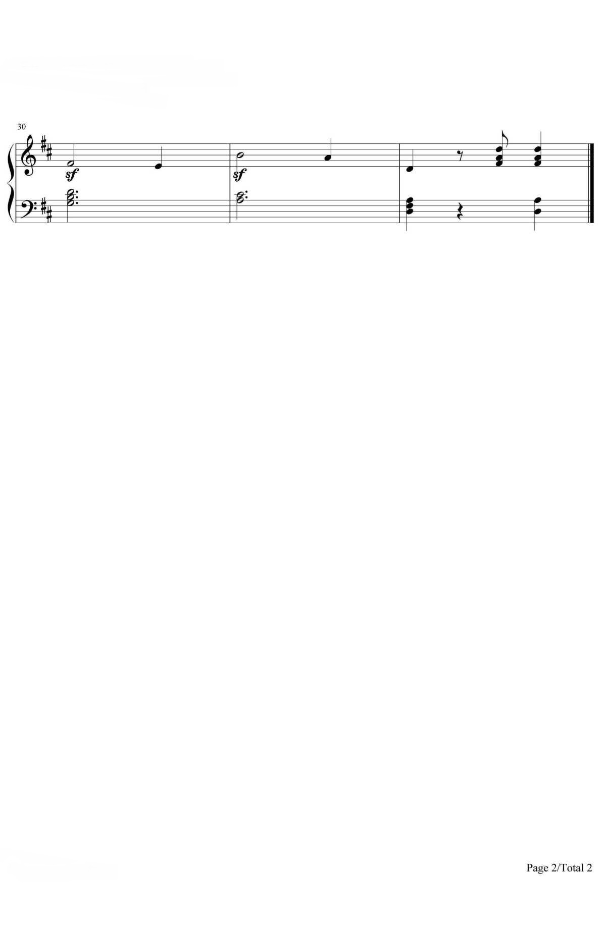 【蓝色多瑙河】的钢琴谱简谱 – 小约翰·施特劳斯
