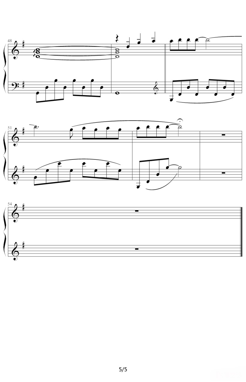 【爱的纪念】的钢琴谱简谱 – Richard Clayderman